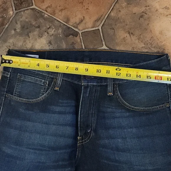 LEVIS 527 Men's Blue Jeans Size 33x 32 - Picture 8 of 11